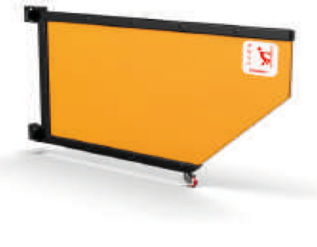 Schwingtüre - Einbahn / beide Richtungen - mit Radstütze